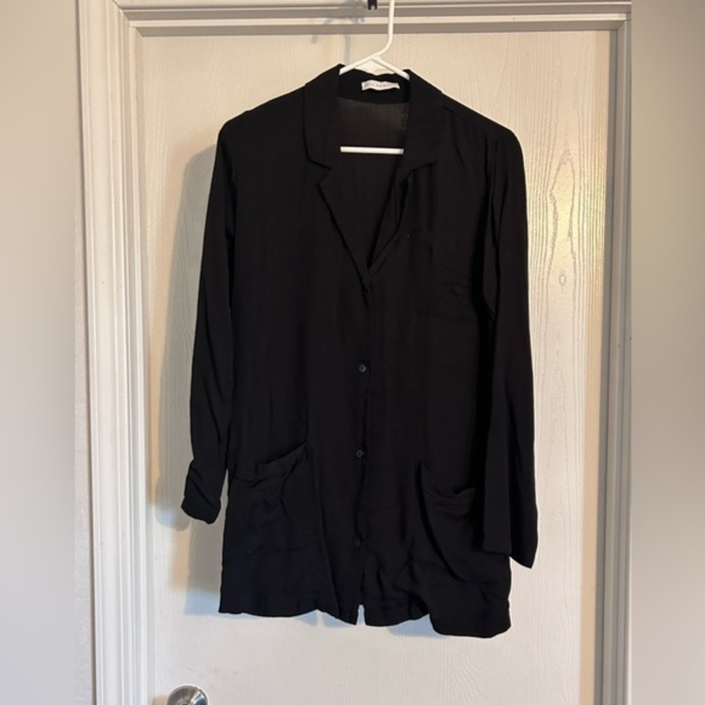 Neu Nomads boyfriend button up Modal from lotus flower organic top XS